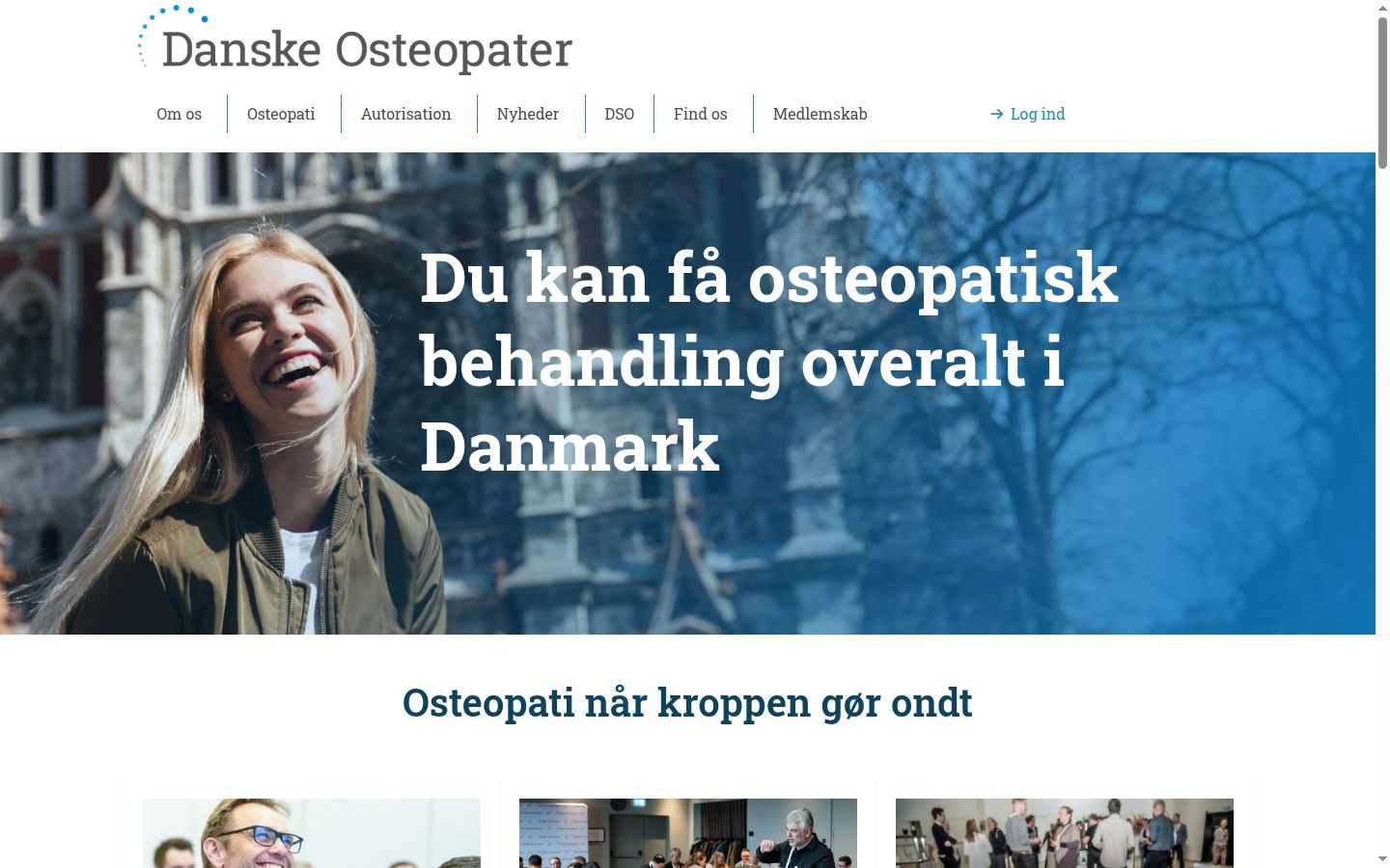 Skærmbillede af samtykkebanneret, som det blev vist før nogen interaktion
