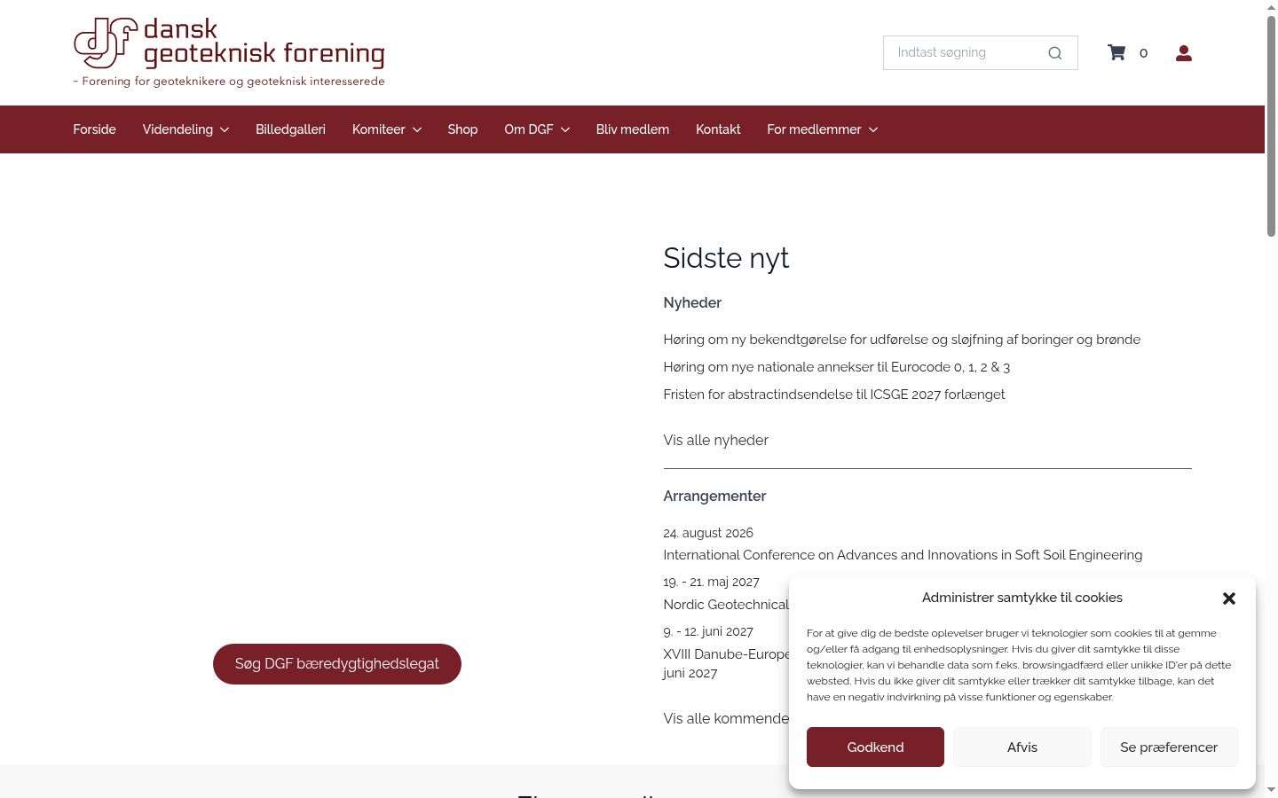 Screenshot des Einwilligungsbanners vor jeglicher Interaktion