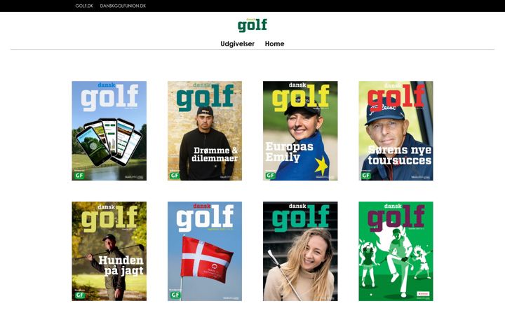 Ekrano kopija danskgolf.dk