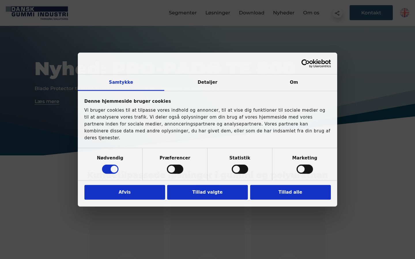 Sutikimo reklamjuostės, rodytos prieš bet kokią sąveiką, ekrano kopija
