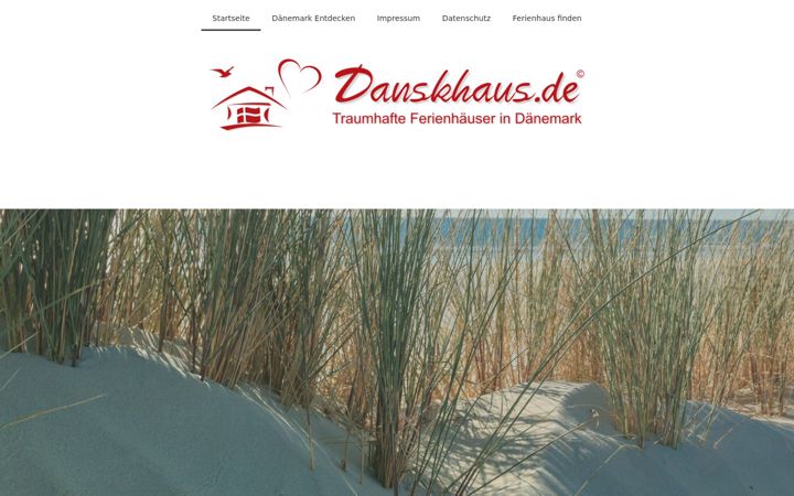 Screenshot of danskhaus.de