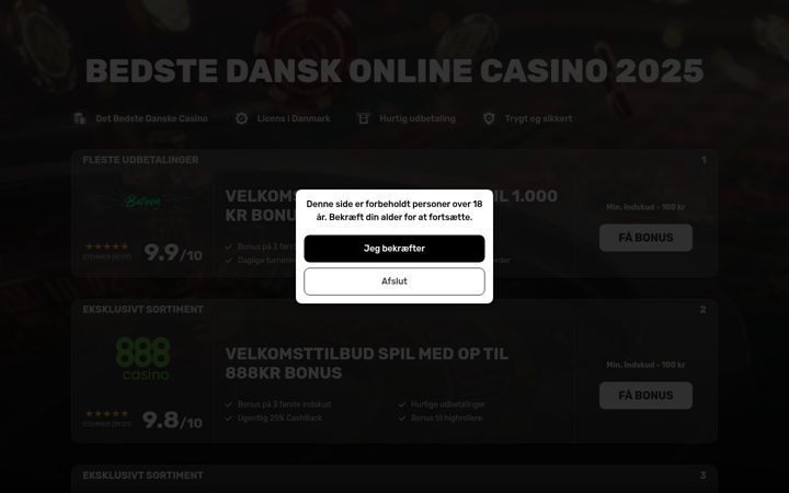 Screenshot of danskhighrtpcasinos.com