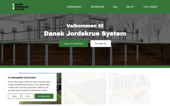 Ekrano kopija danskjordskruesystem.dk