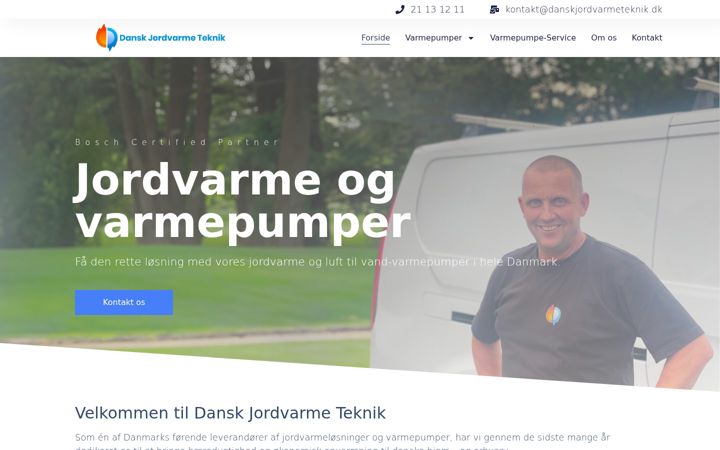 Ekrano kopija danskjordvarmeteknik.dk