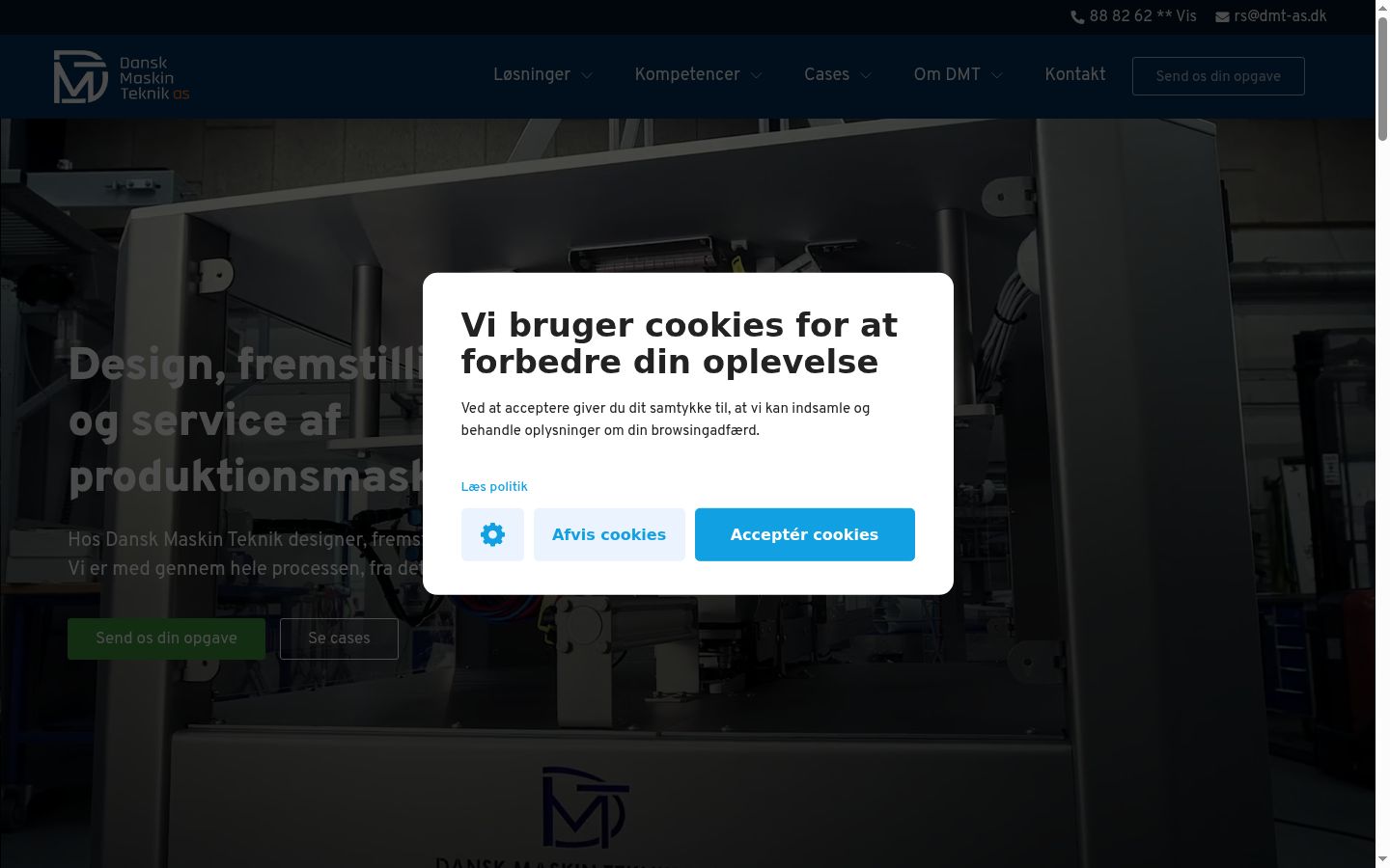 Sutikimo reklamjuostės, rodytos prieš bet kokią sąveiką, ekrano kopija