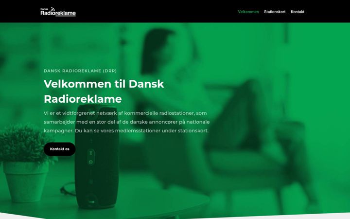 Screenshot di danskradioreklame.dk