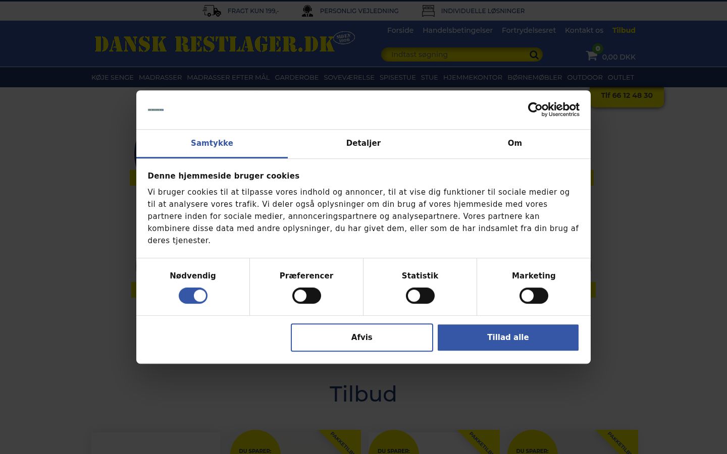 Kuvakaappaus suostumusbannerista, joka näytettiin ennen mitään vuorovaikutusta
