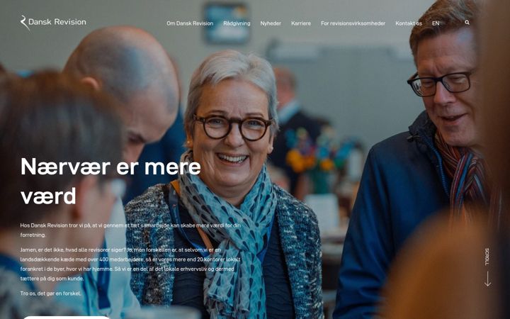 Screenshot di danskrevision.dk
