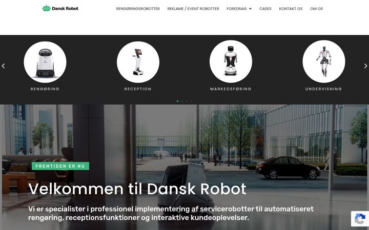 Képernyőkép: danskrobot.dk