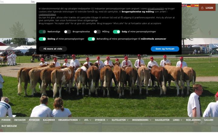 Screenshot di dansksimmental.dk