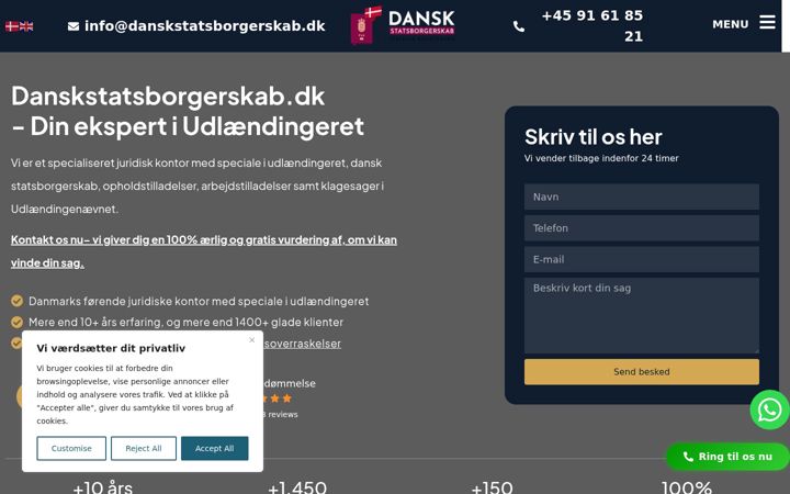 Screenshot of danskstatsborgerskab.dk