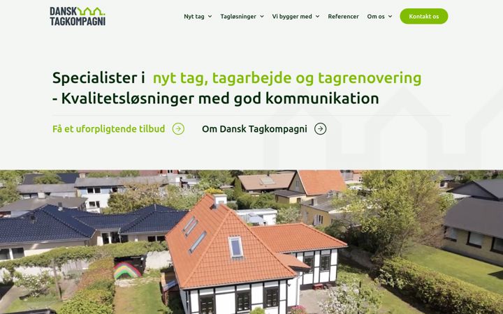 Snímek obrazovky dansktagkompagni.dk