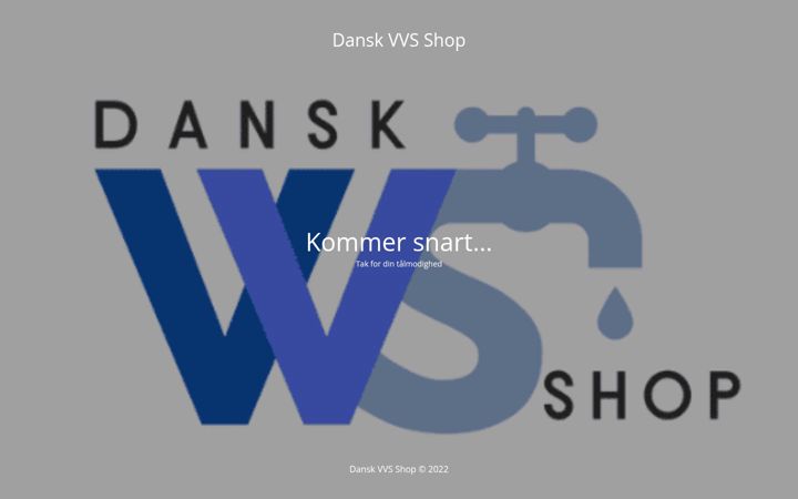Screenshot of danskvvsshop.dk
