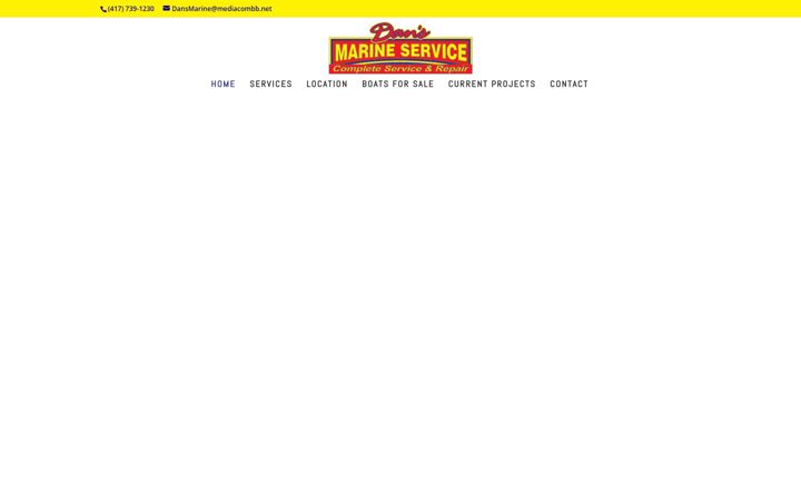 Screenshot of dansmarinetablerock.com
