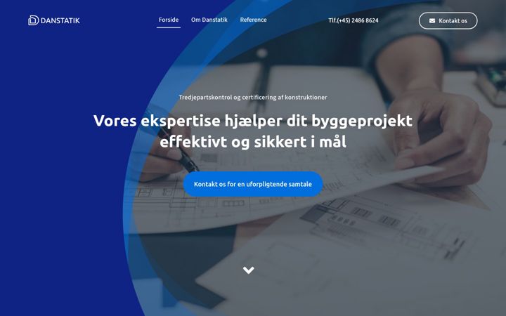 Snímek obrazovky danstatik.dk