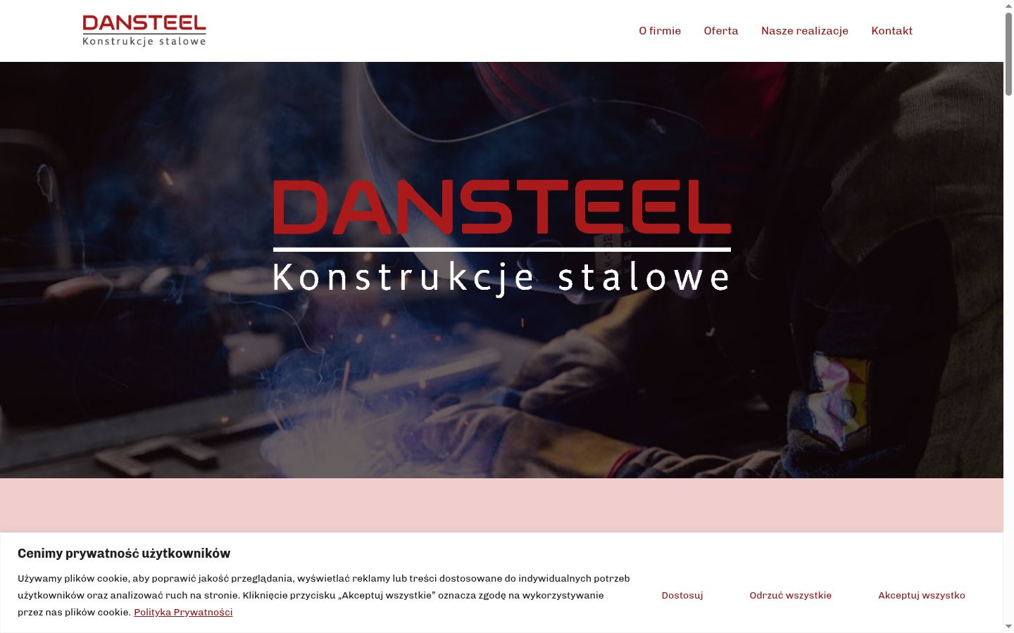 Screenshot van de toestemmingsbanner zoals getoond vóór enige interactie