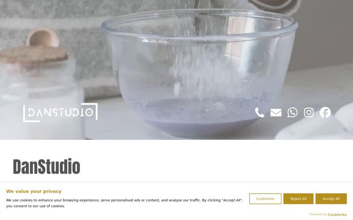 Screenshot of danstudio.co.uk