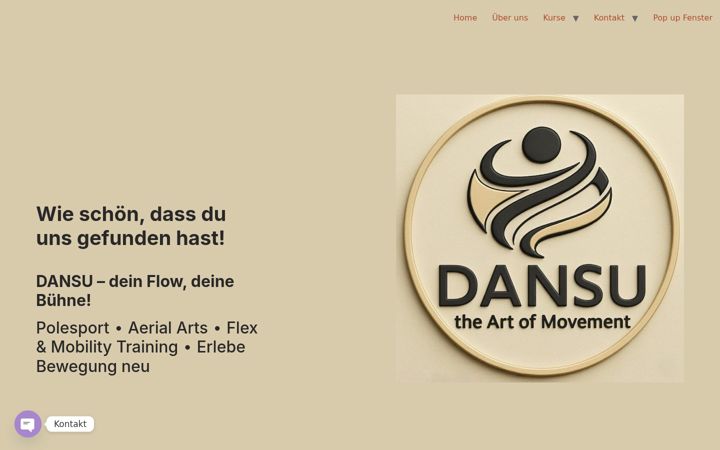 Screenshot of dansu-art.de