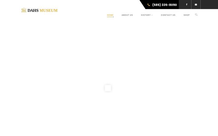 Screenshot of dansvilleareahistoricalsociety.org