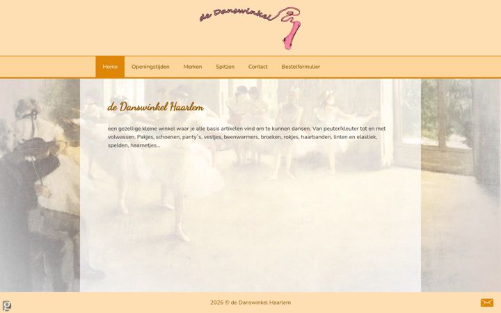 Ekrano kopija danswinkelhaarlem.nl