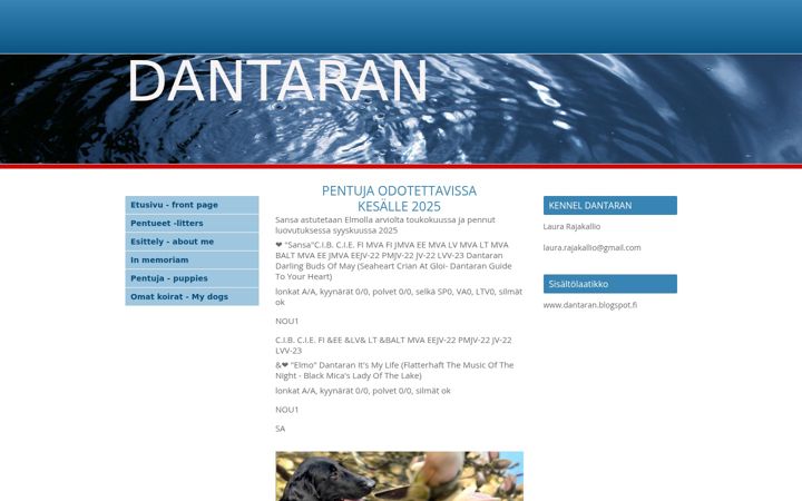 Screenshot of dantaran.com