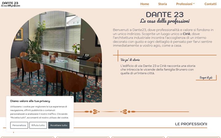 Screenshot of dante23.it