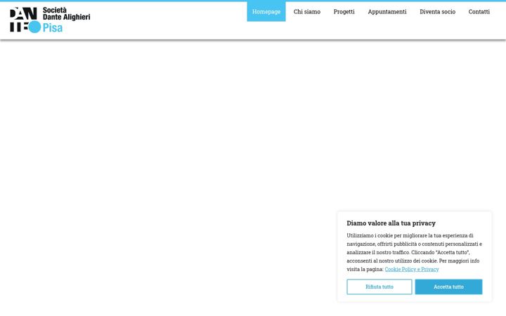 Screenshot of dantealighieripisa.com