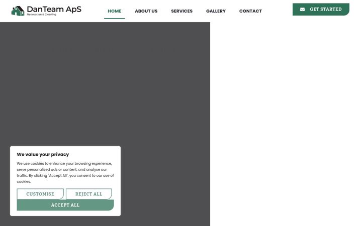 Screenshot of danteamaps.com