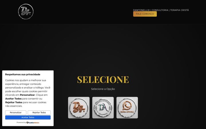 Skjámynd af dantonelli.com.br