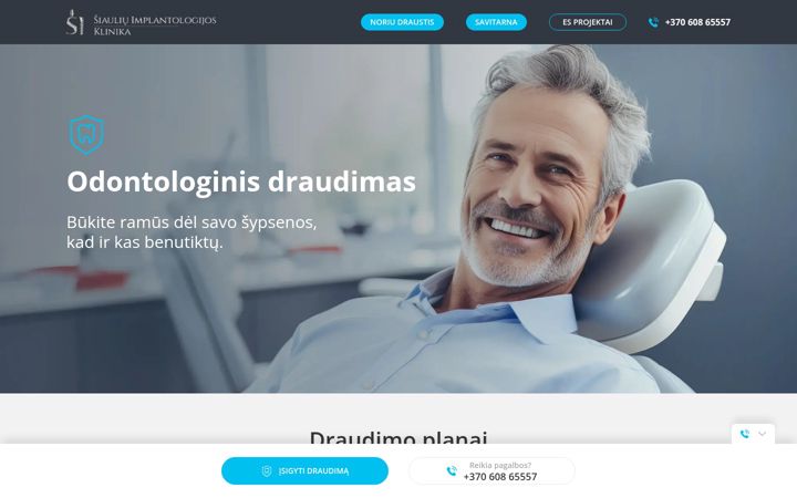 Screenshot of dantudraudimas.lt