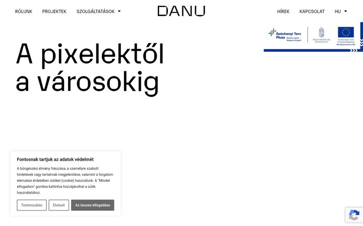 Screenshot of danu.eu