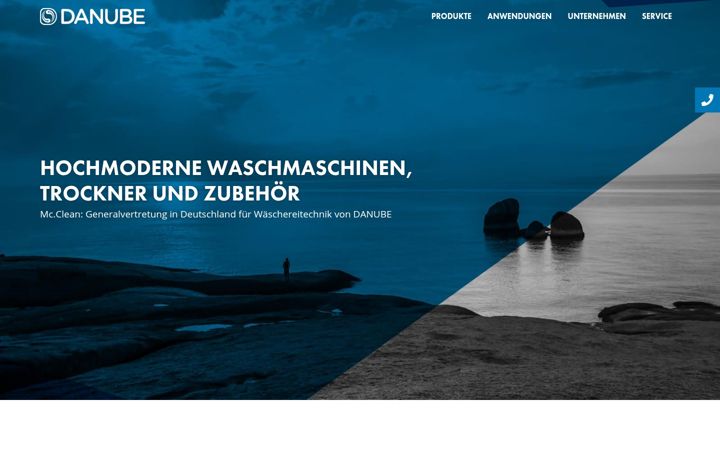 Screenshot of danube-deutschland.de