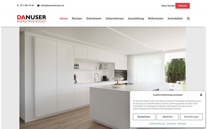 Screenshot of danuserherisau.ch