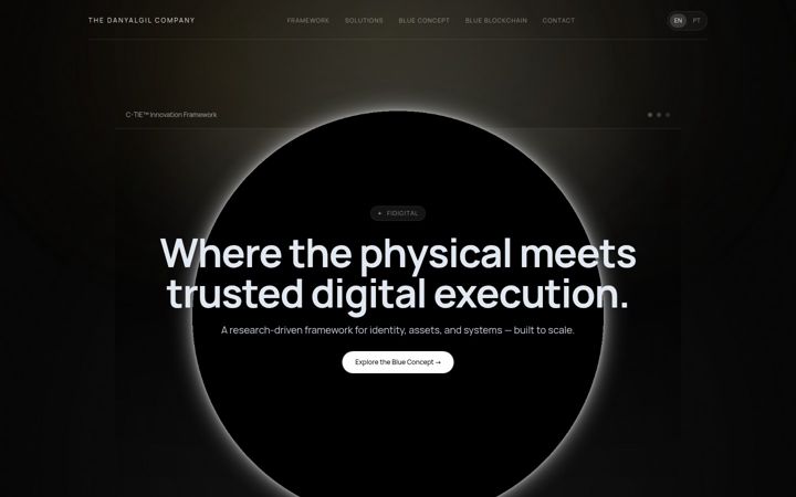 Screenshot of danyalgil.com