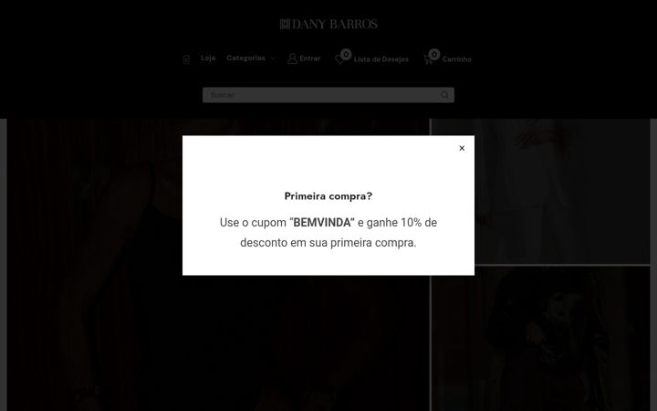 Skjámynd af danybarros.com.br