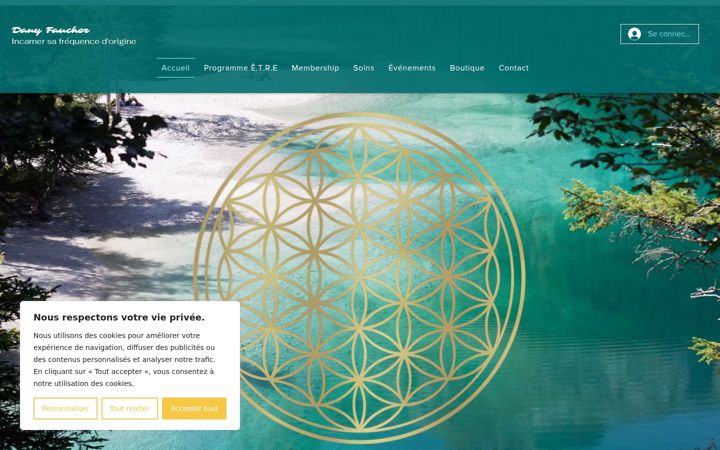Screenshot of danyfaucher.com