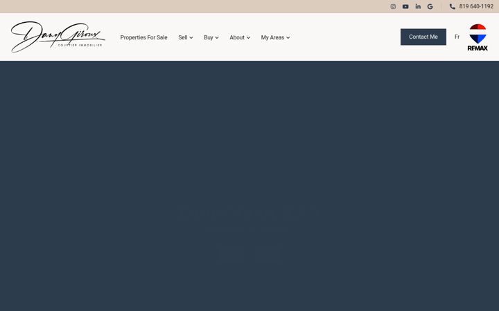 Screenshot of danygiroux.com