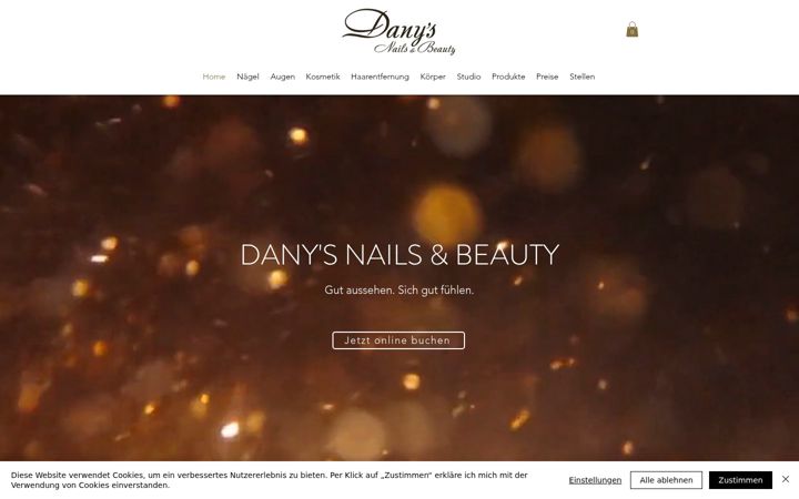 Screenshot of danysnails.ch