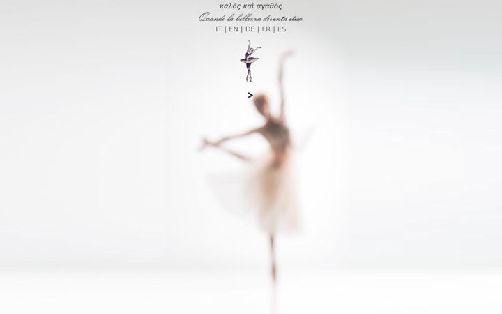 Posnetek zaslona danzaperlascienza.it