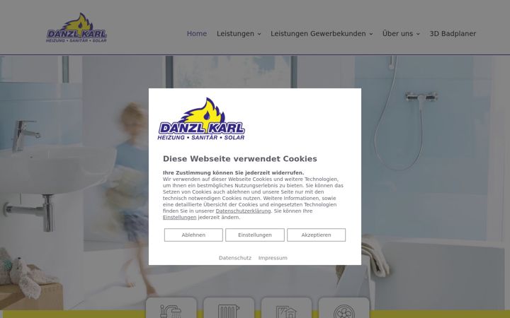 Screenshot of danzl-karl.de