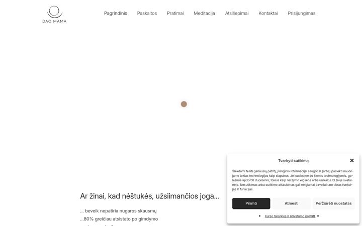 Screenshot di daomama.lt