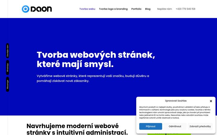 Zrzut ekranu daon.cz
