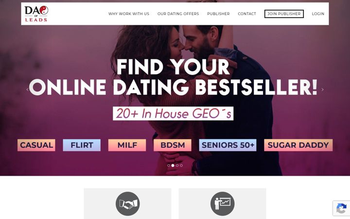 Screenshot of daoofleads.com