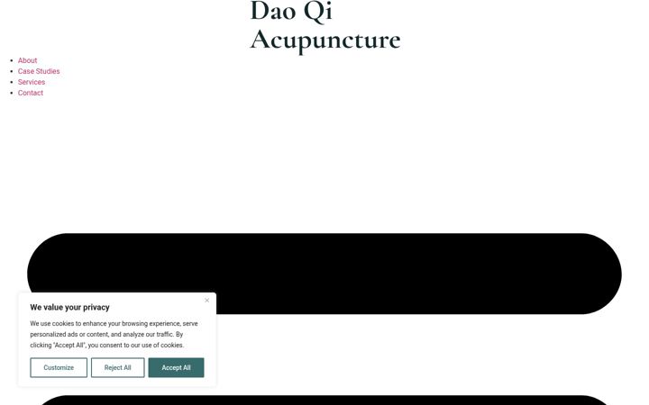 Screenshot of daoqi-acupuncture.co.uk