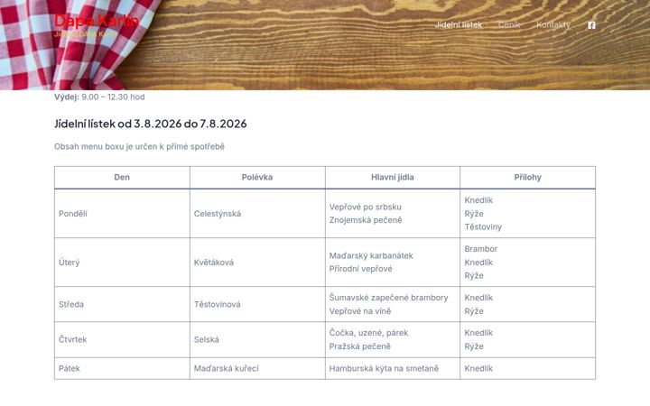 Zrzut ekranu dapa-karlin.cz