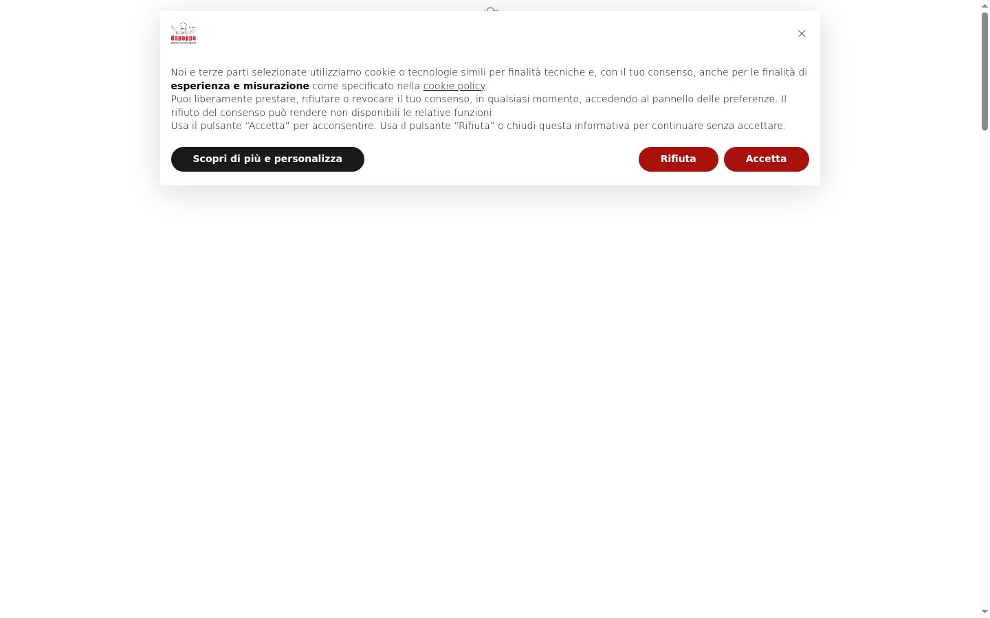 Screenshot tal-banner tal-kunsens muri qabel kwalunkwe interazzjoni