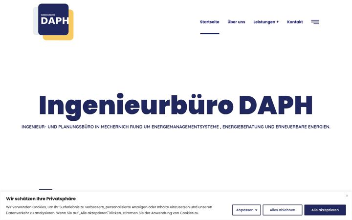 Screenshot of daph-ingenieurbuero.de