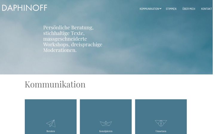 Screenshot of daphinoff.com