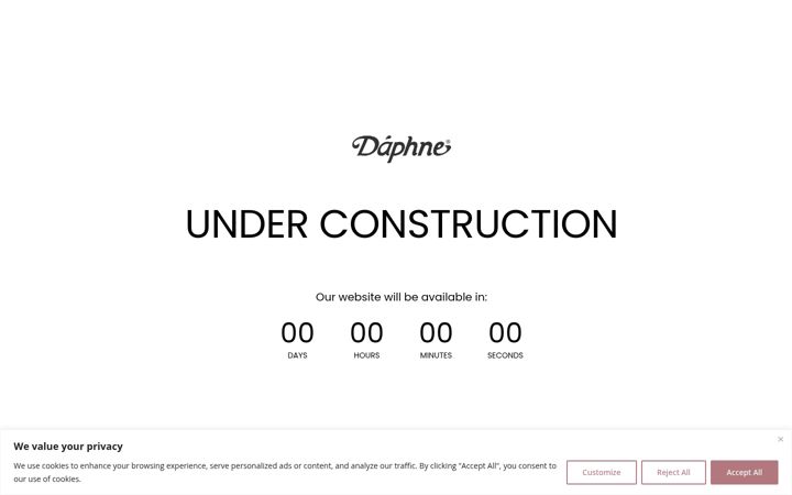 Screenshot of daphne-shop.co.uk