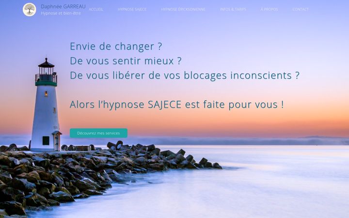 Zrzut ekranu daphnee-hypnose.fr